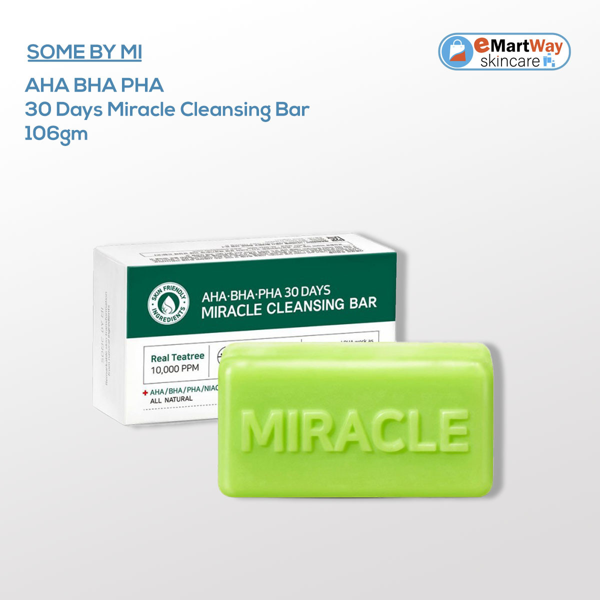 SOME BY MI AHA BHA PHA 30 Days Miracle Cleansing Bar