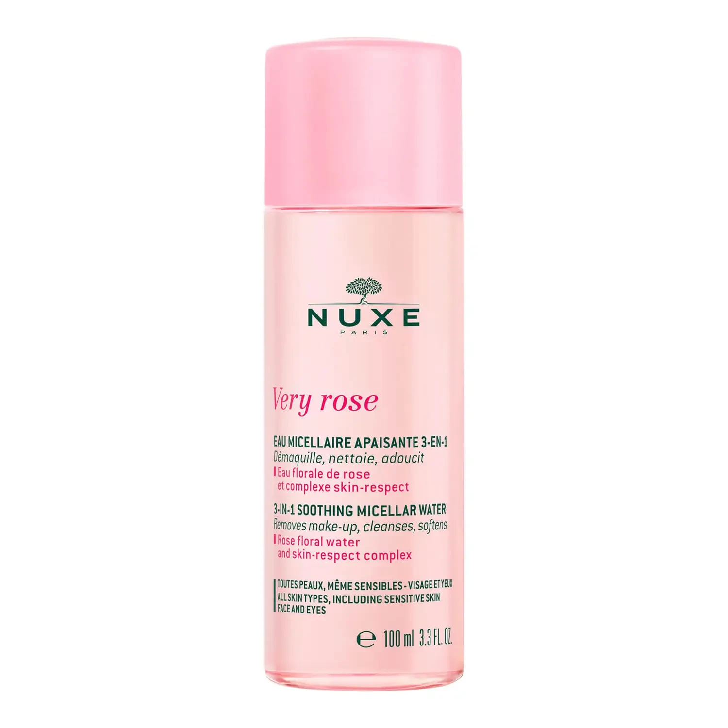 Nuxe Very Rose 3 In 1 Soothing Micellar Water 100ml
