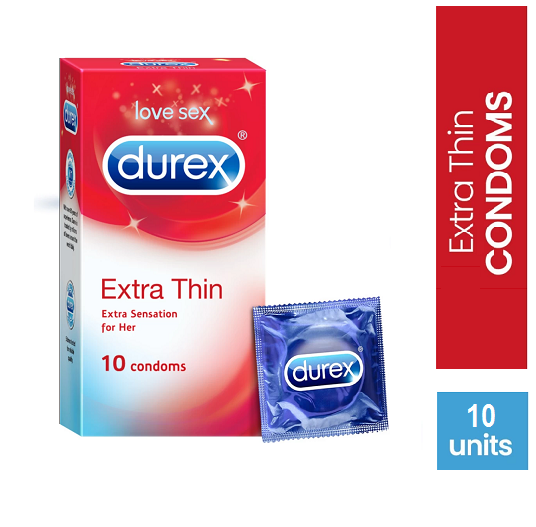 Durex Extra Thin - 10 Condoms